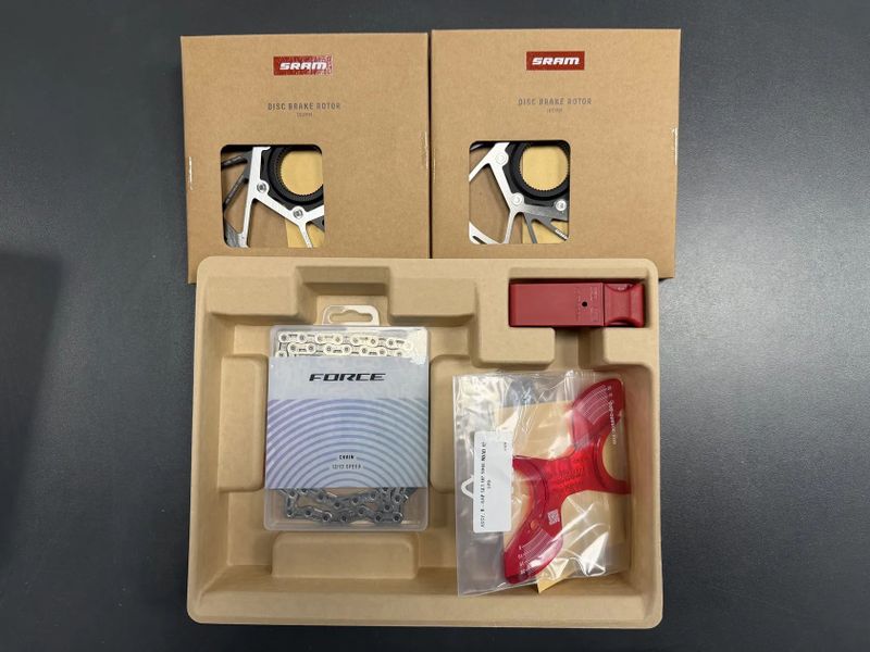 Sada Sram Force E1 AXS eTAP, 2x12s HRD