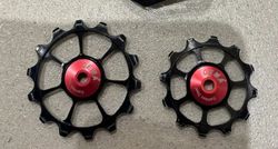 CEMA Oversized silniční hliníkové kladky pro SHIMANO 10/11s