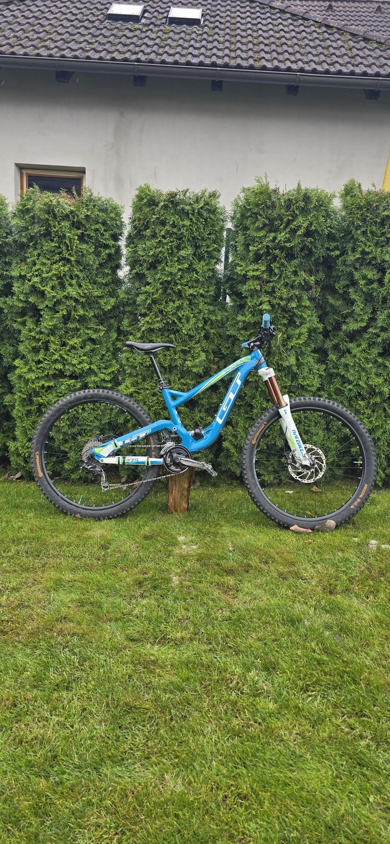 GT GT FORCE X 27,5" (AL) SPORT Gloss Blue White model 2017