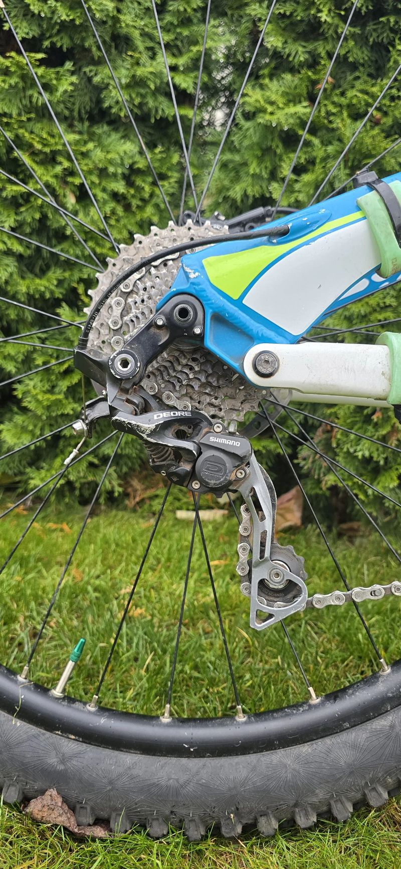 GT GT FORCE X 27,5" (AL) SPORT Gloss Blue White model 2017