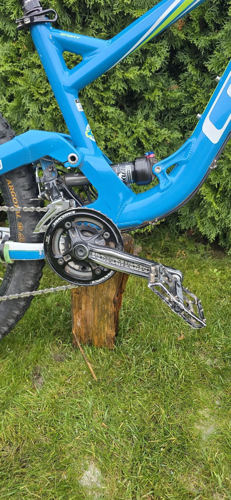 GT GT FORCE X 27,5" (AL) SPORT Gloss Blue White model 2017