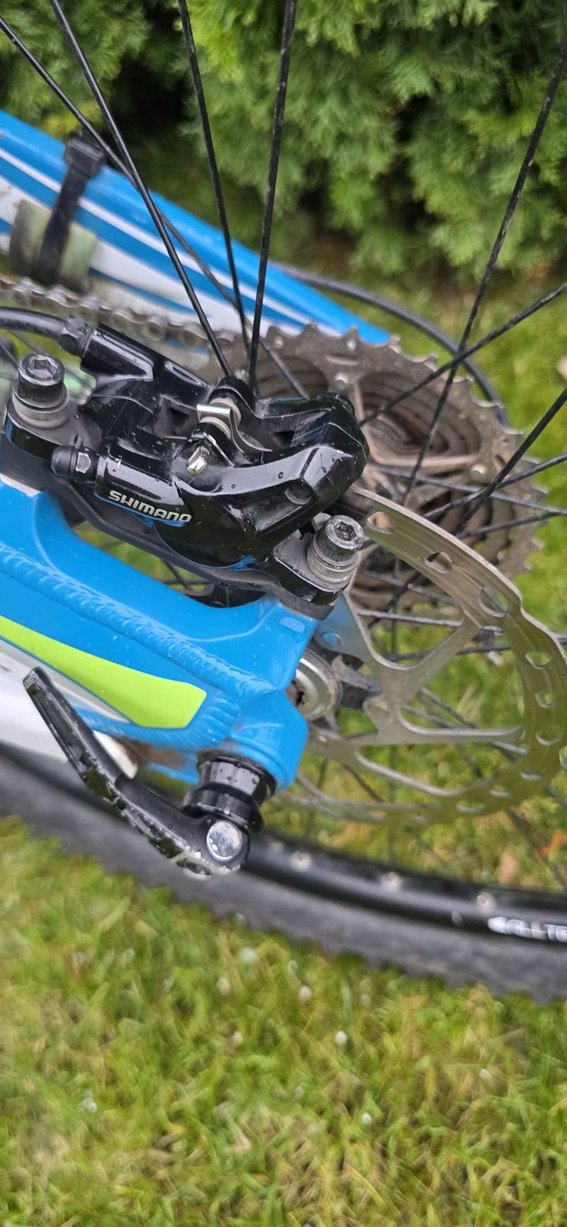 GT GT FORCE X 27,5" (AL) SPORT Gloss Blue White model 2017