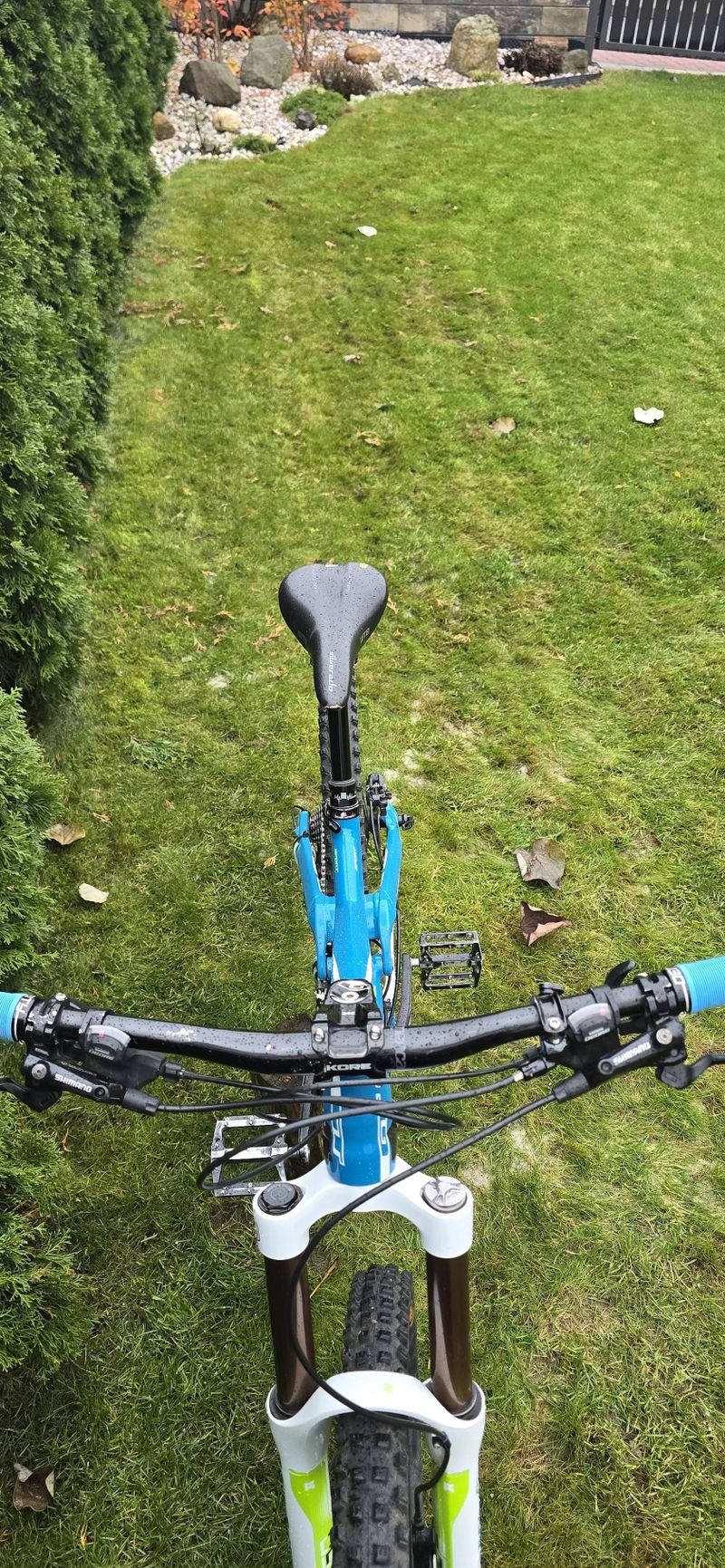 GT GT FORCE X 27,5" (AL) SPORT Gloss Blue White model 2017