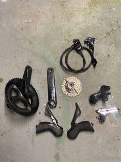 Shimano Ultegra 2x11 r8000 sada, powermeter