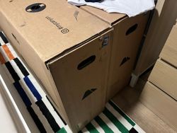 Canyon guard, kartonová přepravní krabice na kolo, stěhovaní