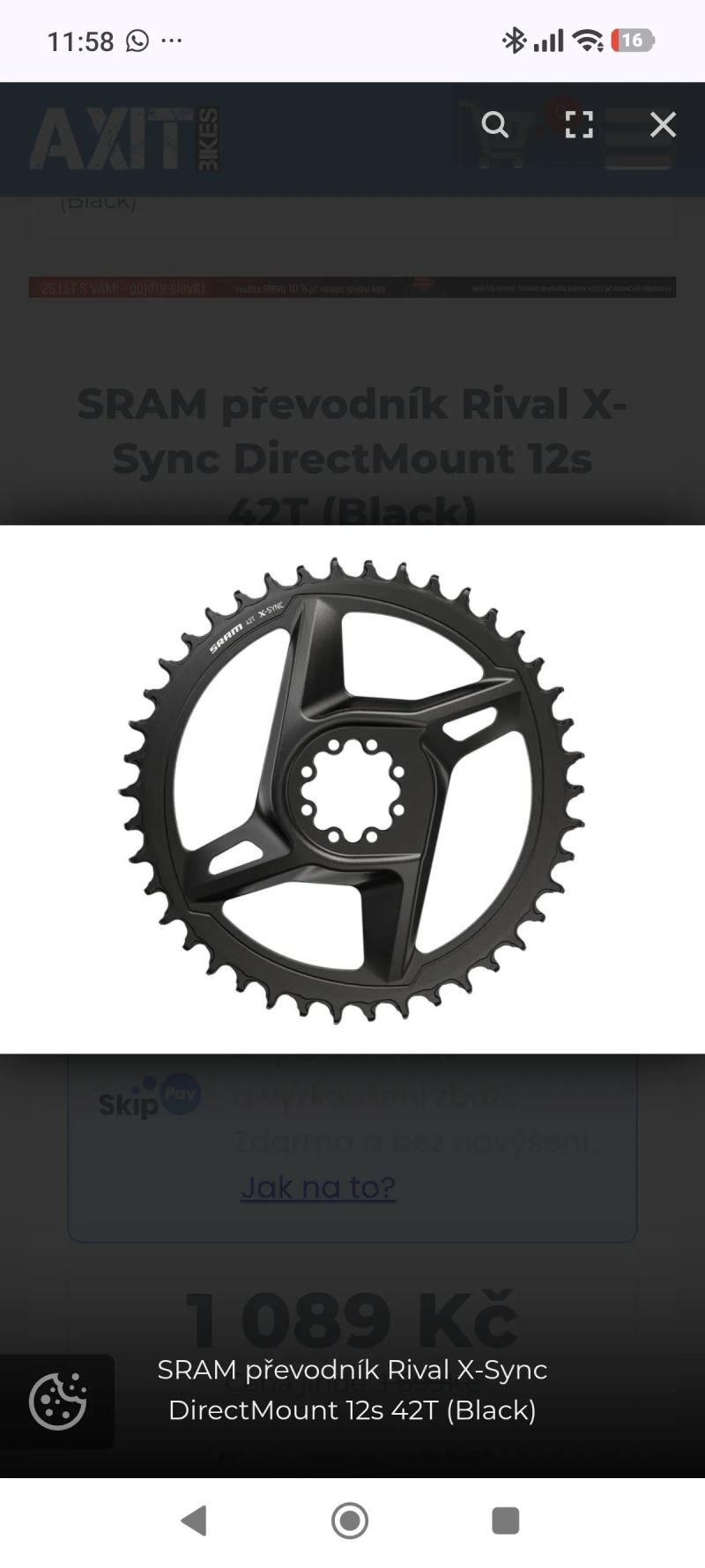 Prodám kazetu XPLR Force a převodník Rival 