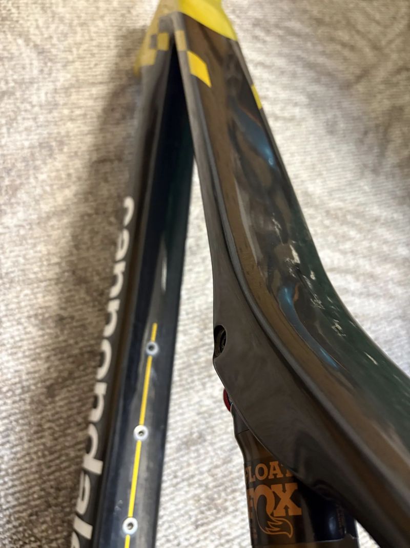 Cannondale Scalpel carbon 2 rám + tlumič