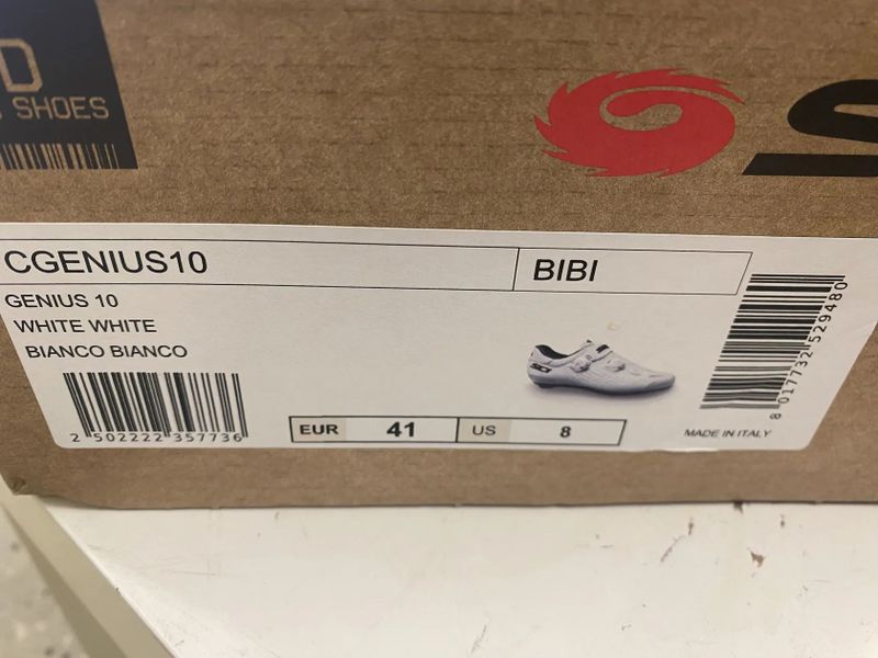 Nové silniční tretry SIDI Genius 10 vel. 41