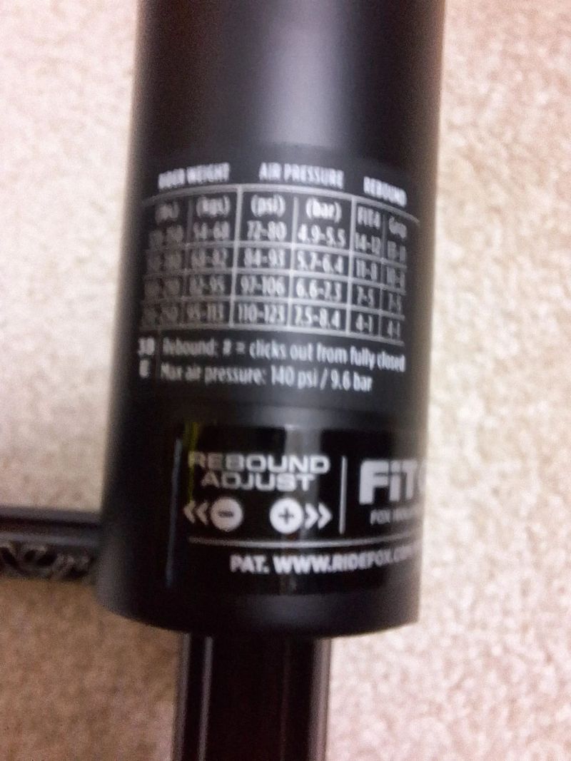 Fox 38 Float Performance 29\" 27,5\" 170mm