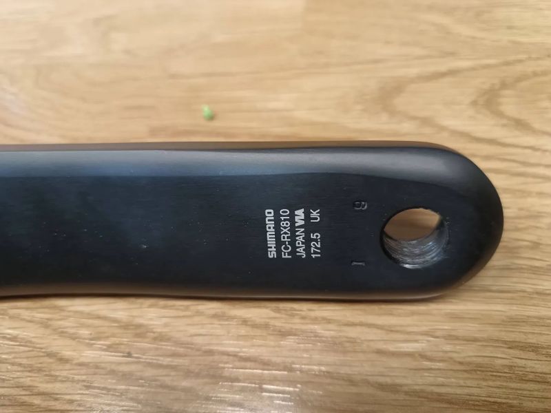 Shimano GRX FC-RX810-2, 2x11, 48/31z, 172,5 mm