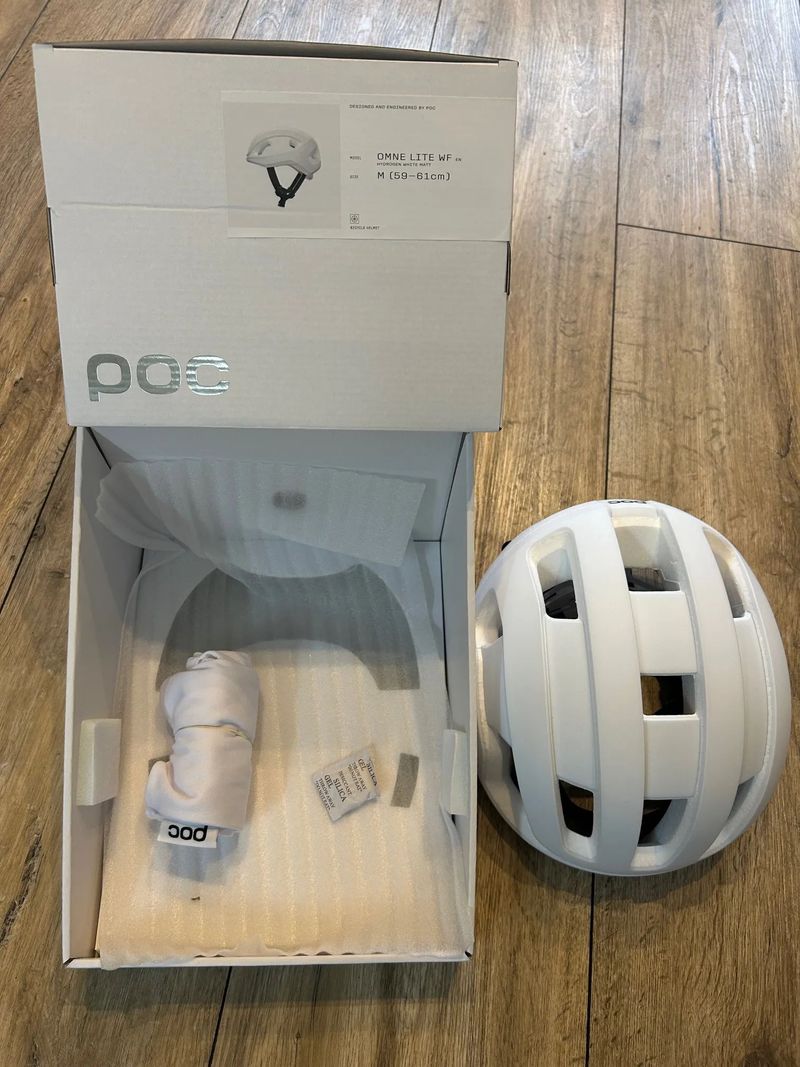 POC Omne Lite WF hydrogen white matt 2025