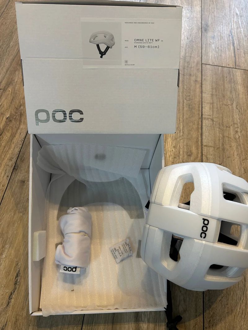 POC Omne Lite WF hydrogen white matt 2025