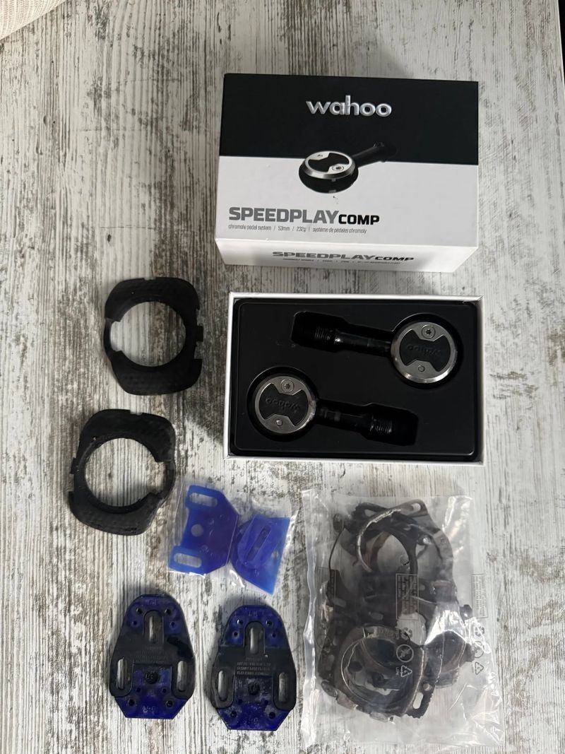 Wahoo Speedplay Comp pedály – včetně kufrů