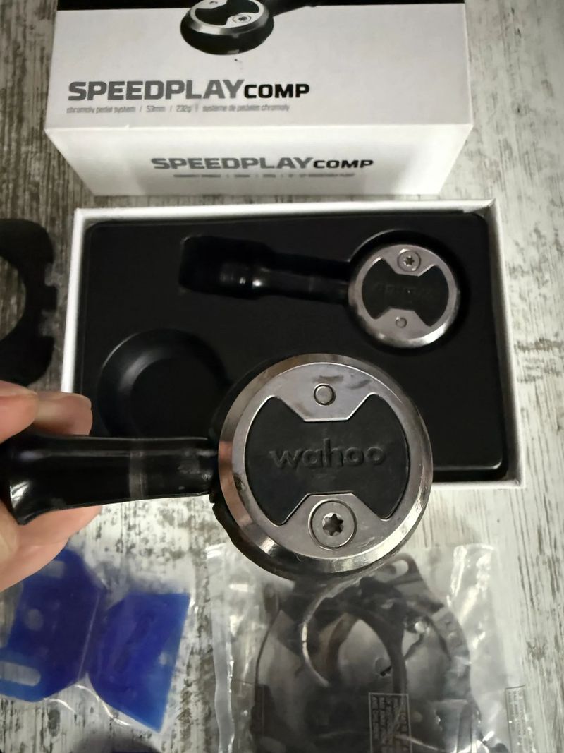 Wahoo Speedplay Comp pedály – včetně kufrů