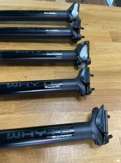 Sedlovky Whyte nové, hliník, průměr 30.9mm, délka 350mm (cena za 1ks)