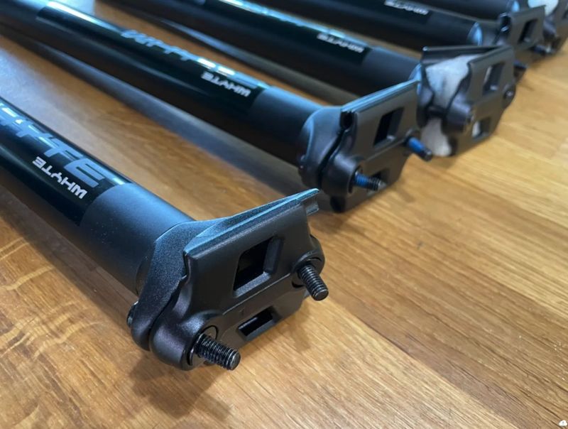 Sedlovky Whyte nové, hliník, průměr 30.9mm, délka 350mm (cena za 1ks)