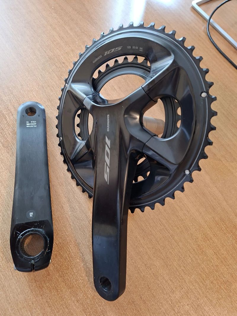 Kliky Shimano 105, FC-R7100, 2x12s - NOVÉ