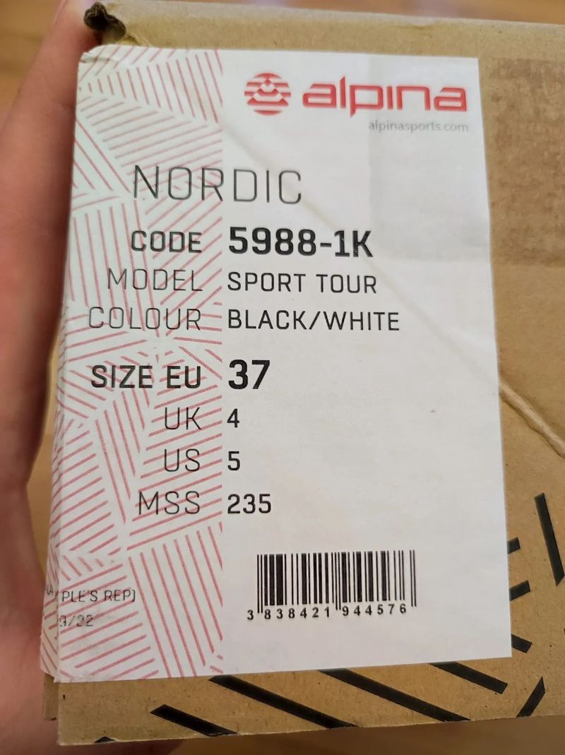 Boty na běžky Alpina nordic