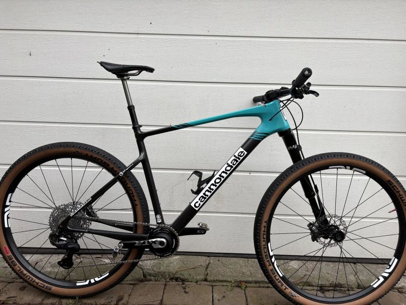 Cannondale Scalpel HT carbon 3 custom + XTR Di2 + Lefty Ocho Carbon