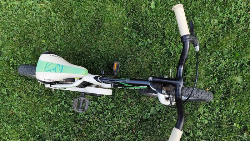 Dětské kolo Ghost Race Powerkid Pneu 16" s přídavnými kolečky