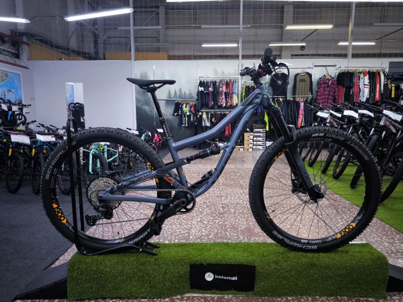 !!!NOVÝ!!! celoodpružený NS Bikes Nerd Mini 27,5" - stavba, pro juniory 140-155cm, zdvih 140mm