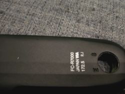 Wattmetr 4iiii na klice Shimano 105