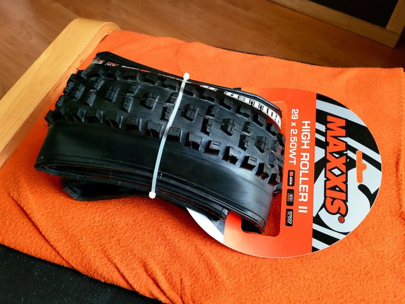 Nový Maxxis High Roller II 29x2.5" WT 3C MaxxTerra Exo TR Kevlar 