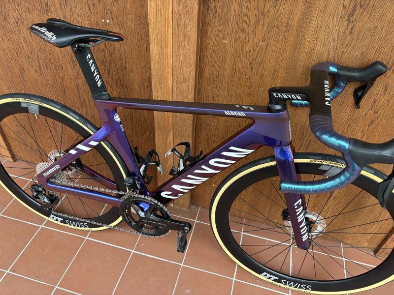 CANYON AEROAD CFR - vel. XS - DURA-ACE di2 2x12 - mírně použité