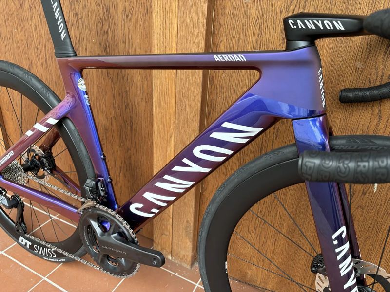 CANYON AEROAD CFR - vel. XS - ULTEGRA di2 2x12 - DT SWISS - NOVÉ