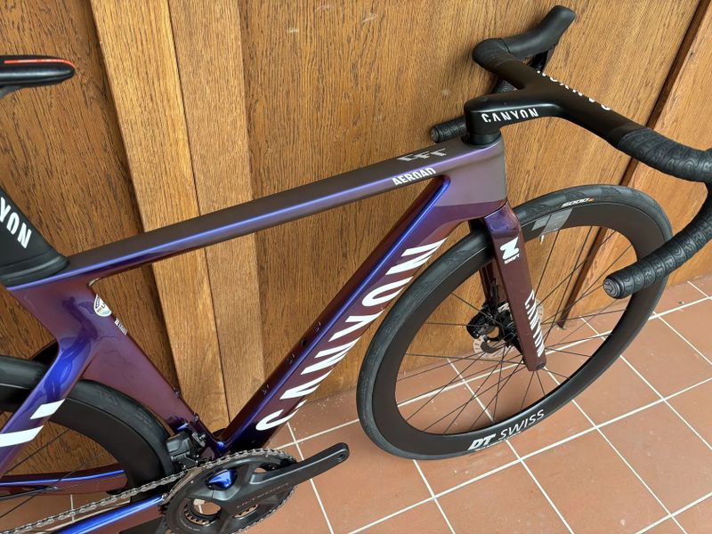 CANYON AEROAD CFR - vel. XS - ULTEGRA di2 2x12 - DT SWISS - NOVÉ