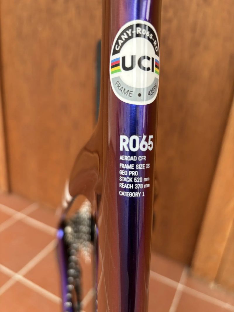 CANYON AEROAD CFR - vel. XS - ULTEGRA di2 2x12 - DT SWISS - NOVÉ