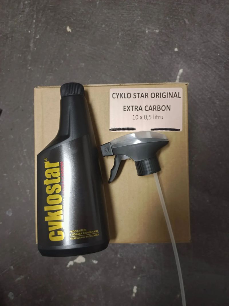Cyklostar Extra Carbon 10*0.5 l