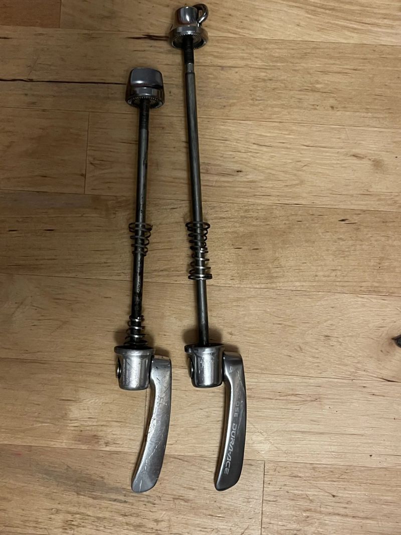 Rychloupinaky Shimano Dura-Ace pár, použité 