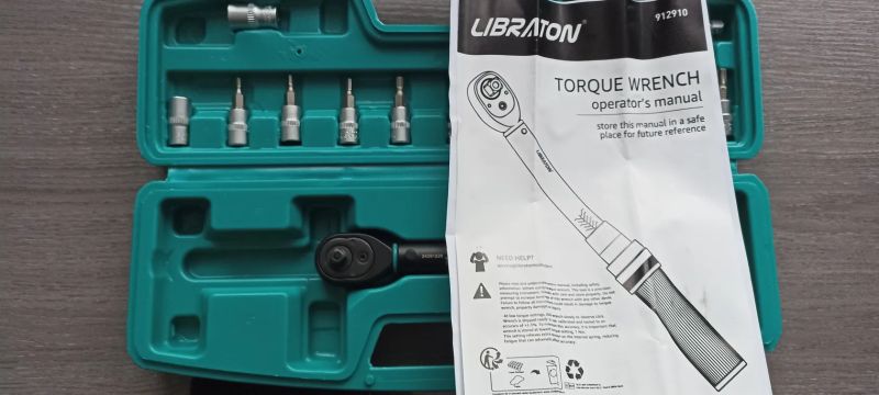 Nový momentový klíč- sada 