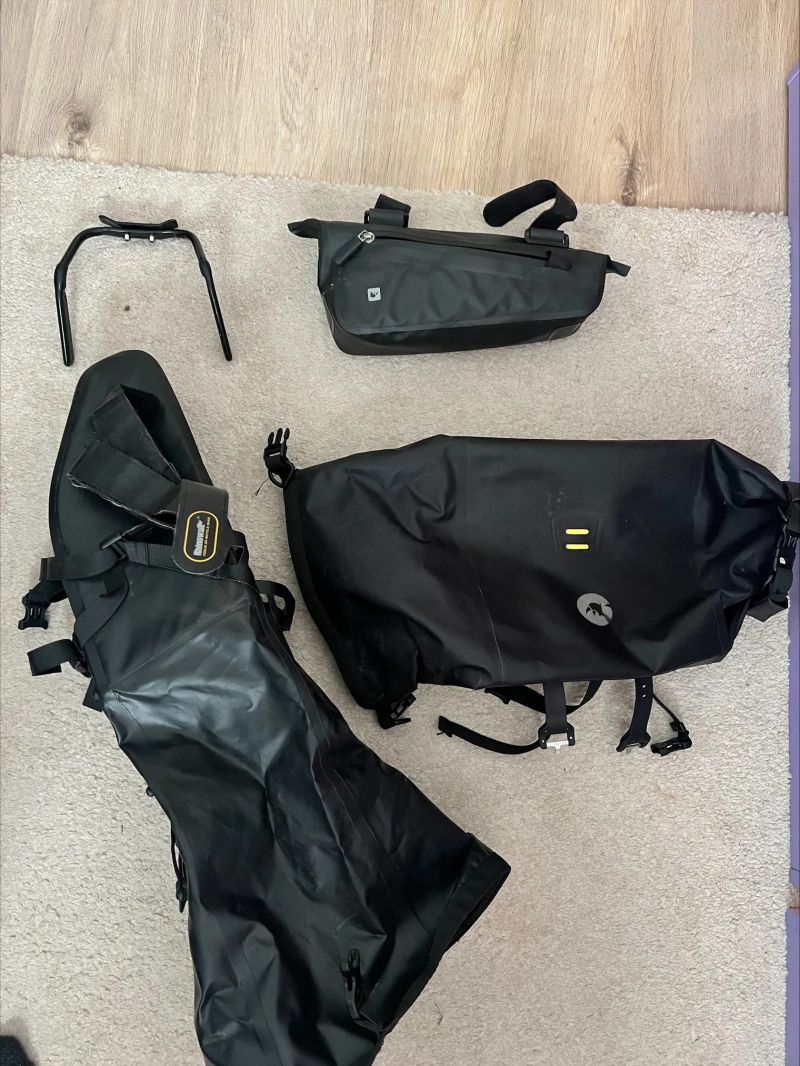 Kompletni vybava na Bikepacking od RHINOWALK