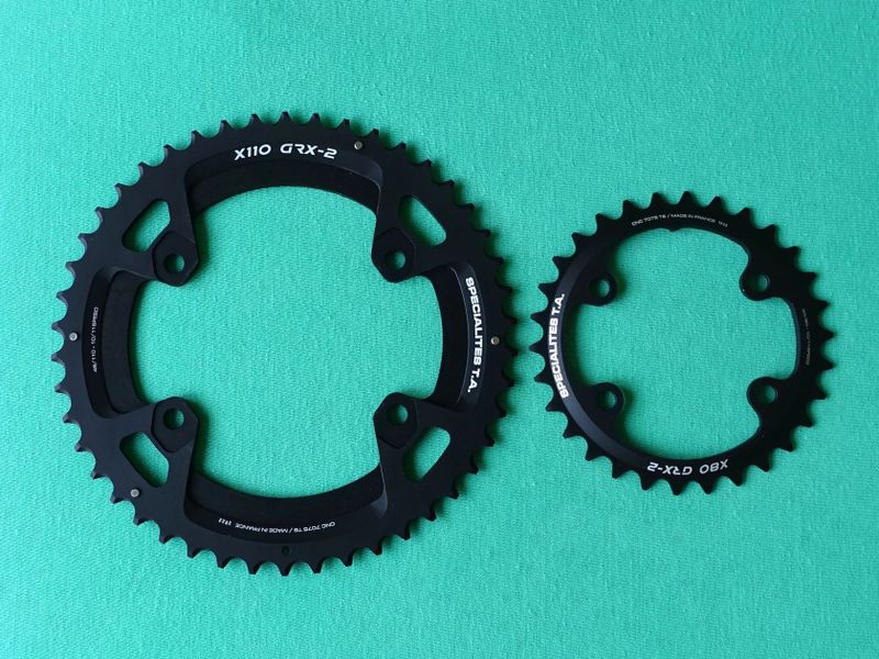 Převodníky TA Specoialites 46/30z pro Shimano GRX 10-11 speed