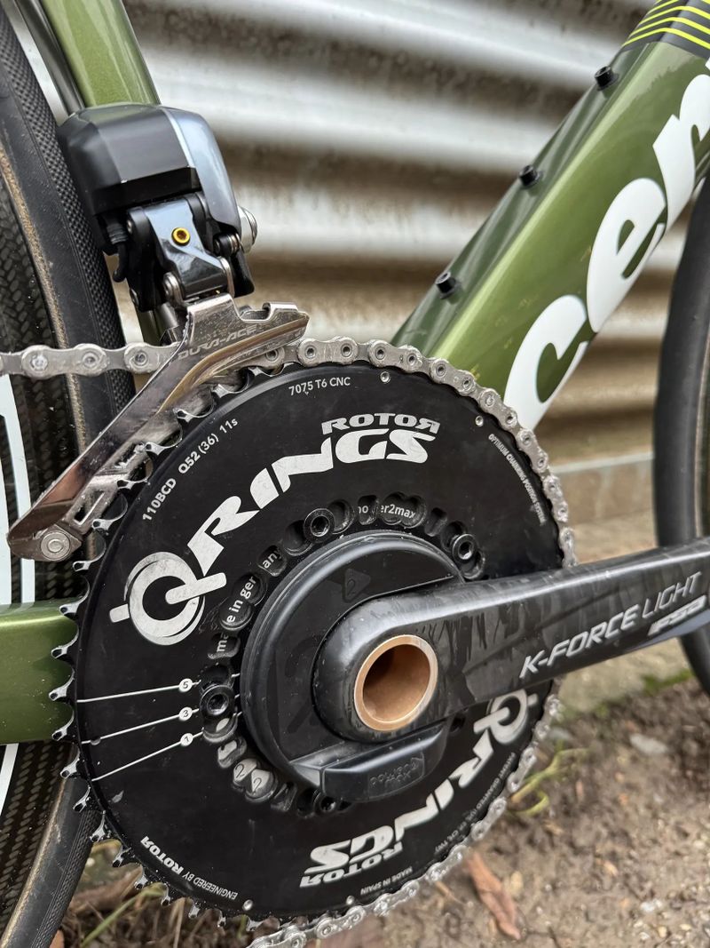 Cervélo S5 - Dura-Ace Di2, Wattmetr