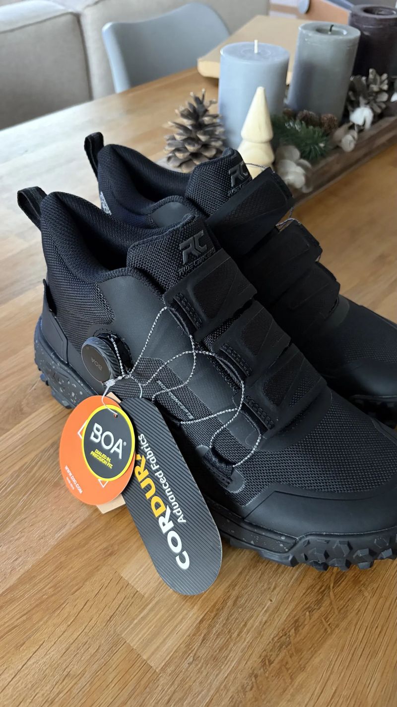 RIDE CONCEPTS BOTY PÁNSKÉ TALLAC MID BOA ČERNÁ/CHARCOAL 41.5 26.5cm