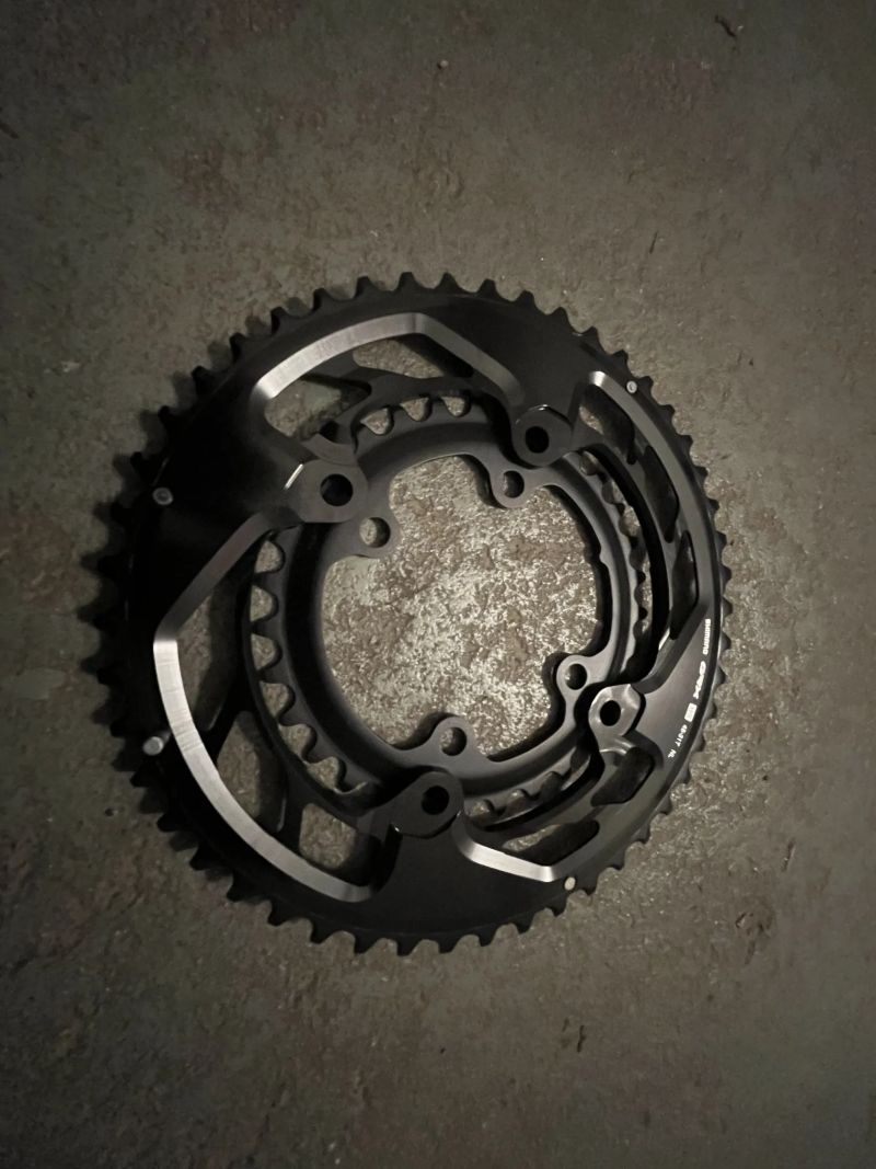 NOVÉ převodníky pro kliky 2x12 shimano grx 820. 48/31 zubů