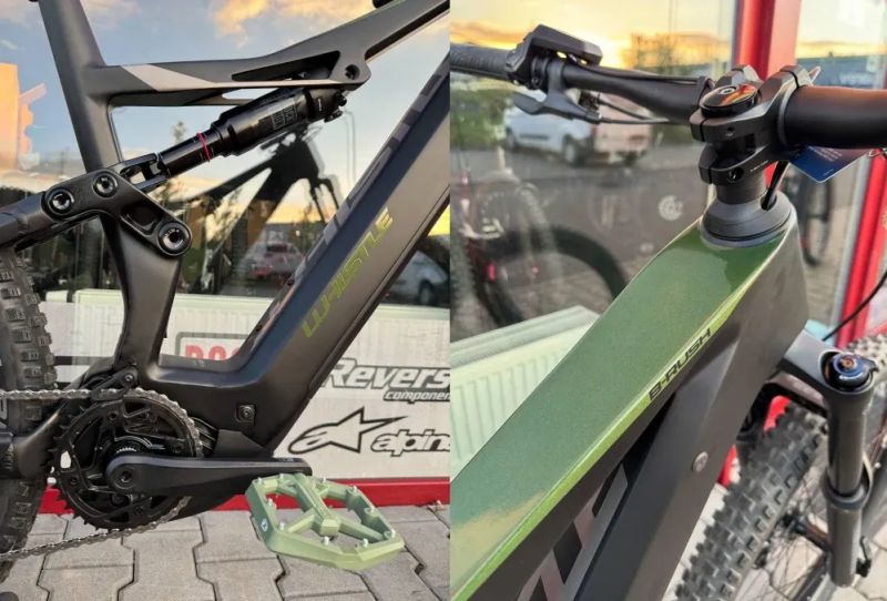 🔥🔥 SLEVA 18.000Kč 🔥🔥 Whistle B-Rush CA6.5 Black/Green carbon - BOSCH 5.gen 100 nm 