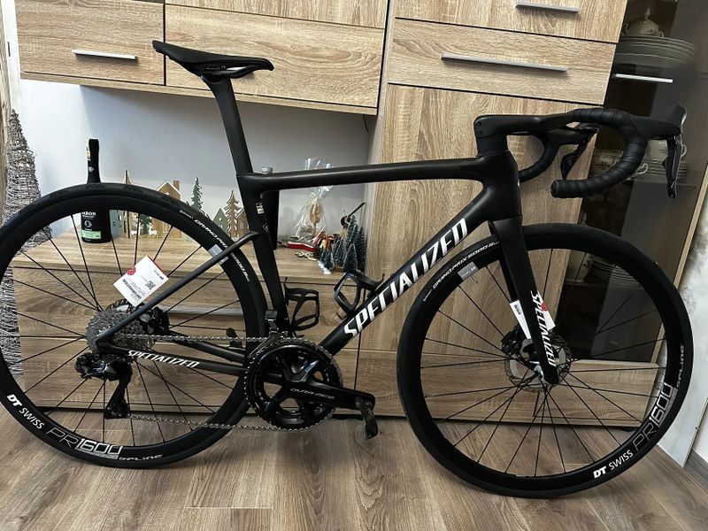 Specialized Tarmac SL8,vel 54, Dura-ace Di2 12s, 6,55kg, bikeahed biturbo Road 