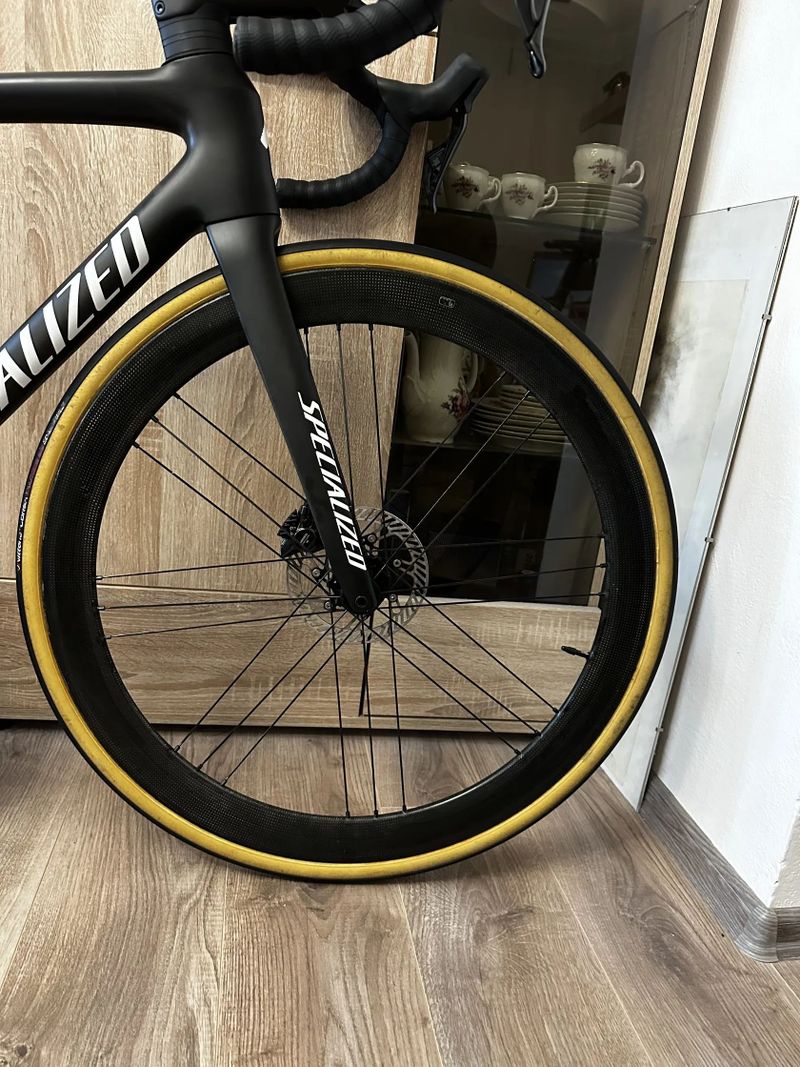 Specialized Tarmac SL8,vel 54, Dura-ace Di2 12s, 6,55kg, bikeahed biturbo Road 