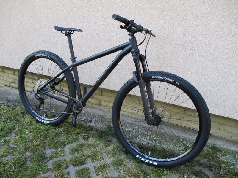 Nové lehké 29" kolo RB CR 17", vidlice Manitou Machete air, Shimano Deore 1x12, BOOST pevné osy