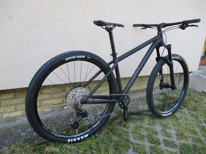 Nové lehké 29" kolo RB CR 17", vidlice Manitou Machete air, Shimano Deore 1x12, BOOST pevné osy