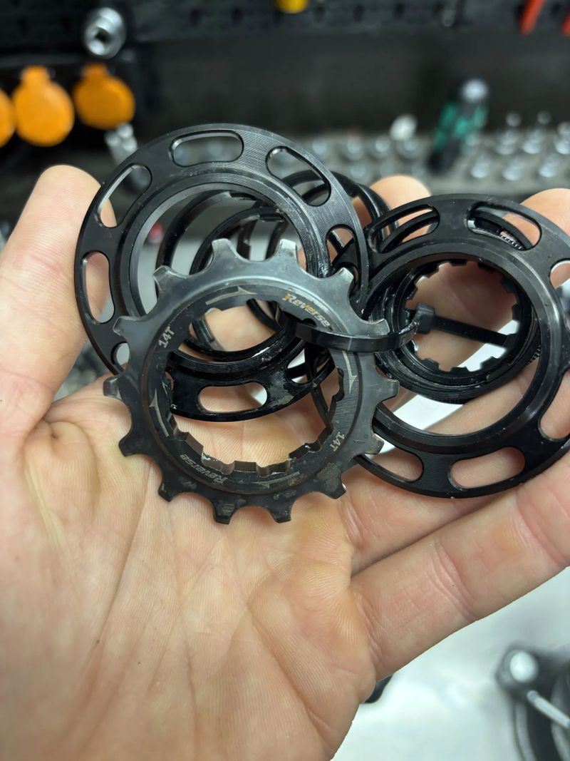 Singlspeed Reverse na bike do bikeparku 