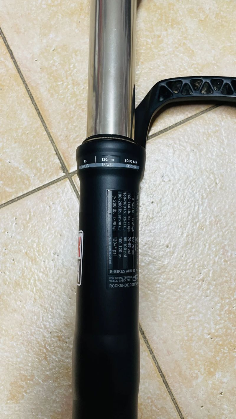 Vidlice Rockshox Recon Silver RL29”