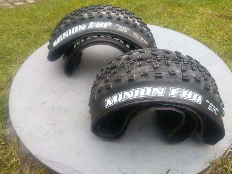 MAXXIS MINION FBF+FBR 27,5x 3,80" fatbike