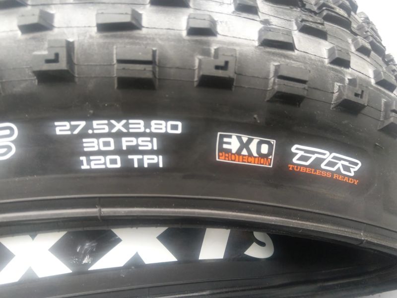 MAXXIS MINION FBF+FBR 27,5x 3,80" fatbike