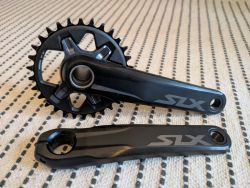 2x Kliky Shimano M7100, 170 mm, 30 z., Nové
