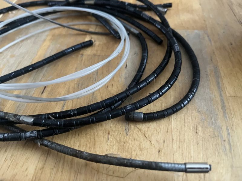 Univerzální bowden řazení/brzda NOKON, použitý z jednoho kola. 